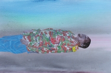 L’Empire français, Marc Molk, 2008, huile et acrylique sur toile, 115 x 195 cm