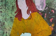 Le Temps perdu ne se rattrape plus, Marc Molk, 2012, huile et acrylique sur toile, 162 x 130 cm