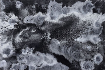 Nuit n°4, Marc Molk, 2009, huile et acrylique sur toile, 130 x 195 cm