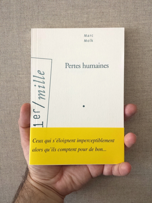 Pertes humaines, Marc Molk, éditions Arléa, 2006