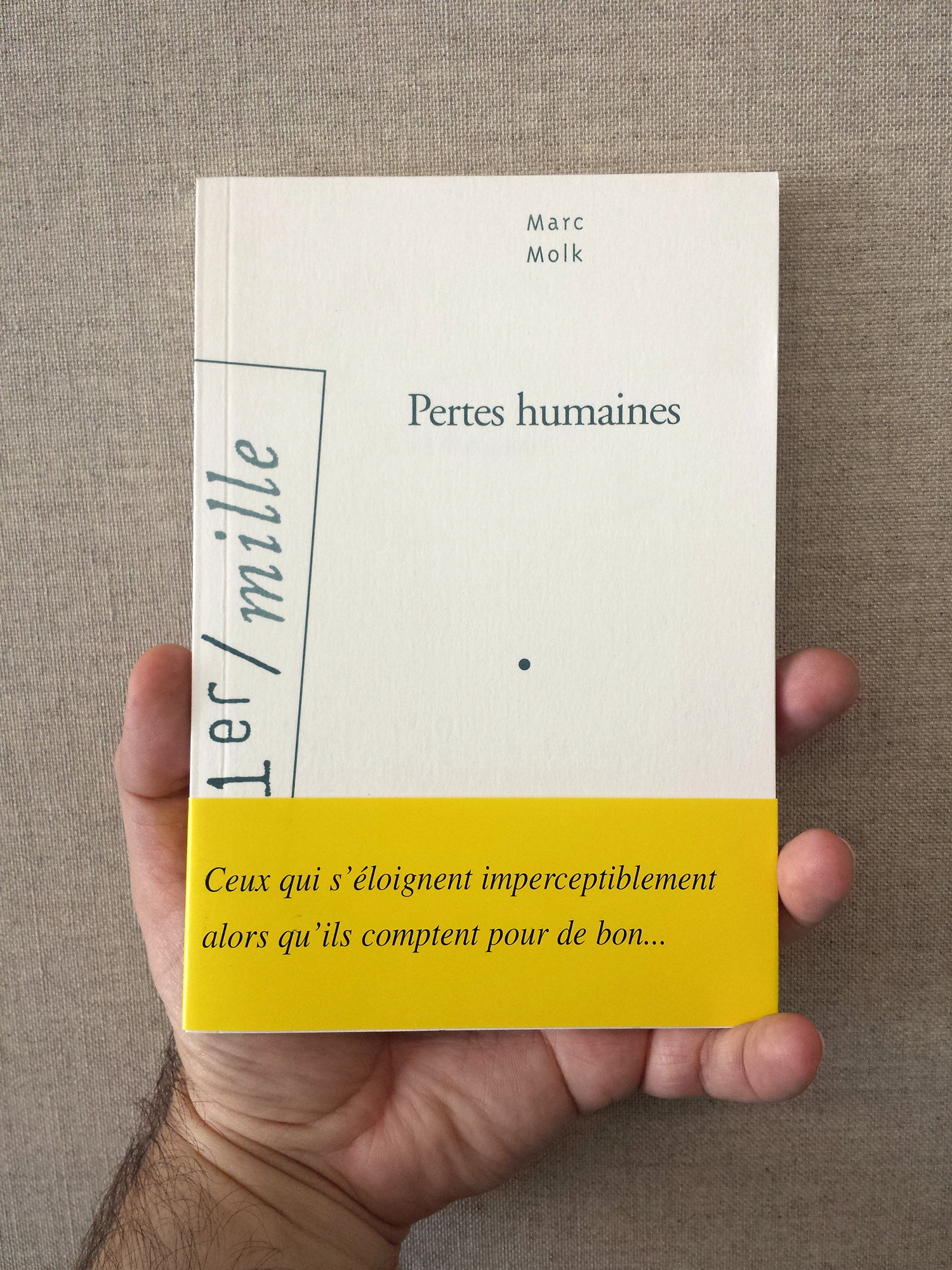 Human casualties, Marc Molk, Arléa editions, 2006