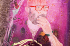 Rien n’est jamais acquis à l’homme, Marc Molk, 2017, huile et acrylique sur toile, 162 x 130 cm
