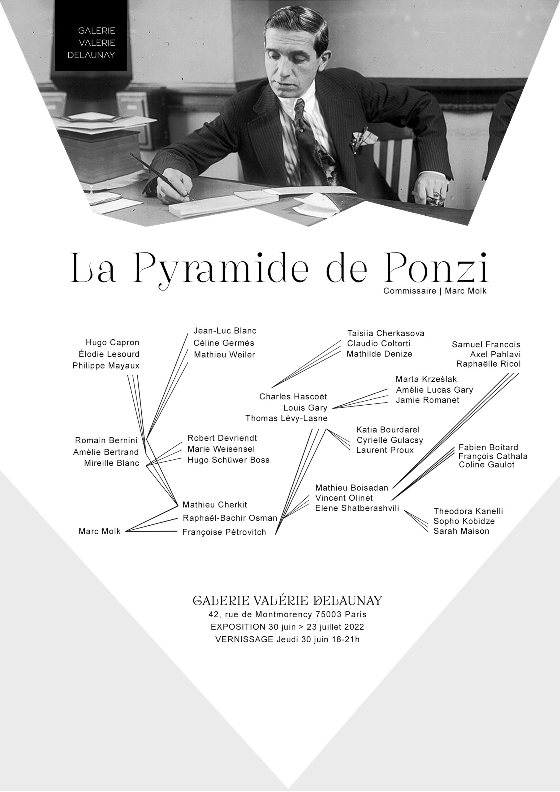 LA PYRAMIDE DE PONZI, Galerie Valérie Delaunay