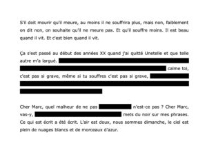 Amourette, Marc Molk / Texte de Olivier Steiner
