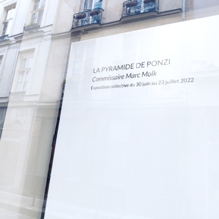 LA PYRAMIDE DE PONZI / Galerie Valérie Delaunay, Paris